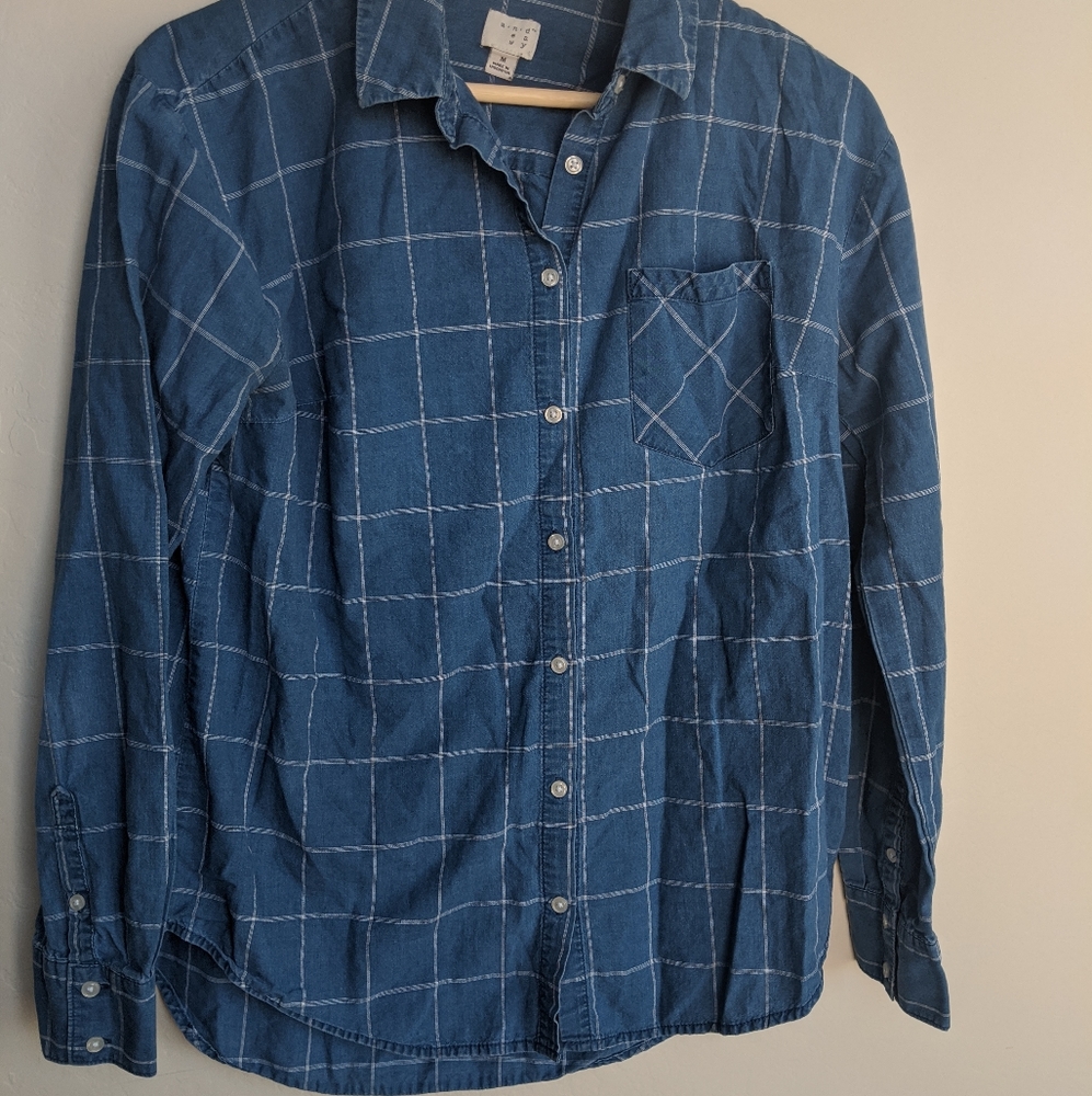 A New Day Button down long sleeve shirt